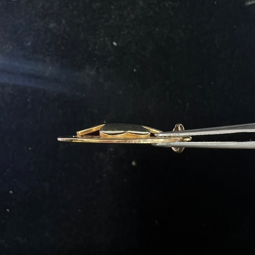 Leaf Clover Medallion Charm