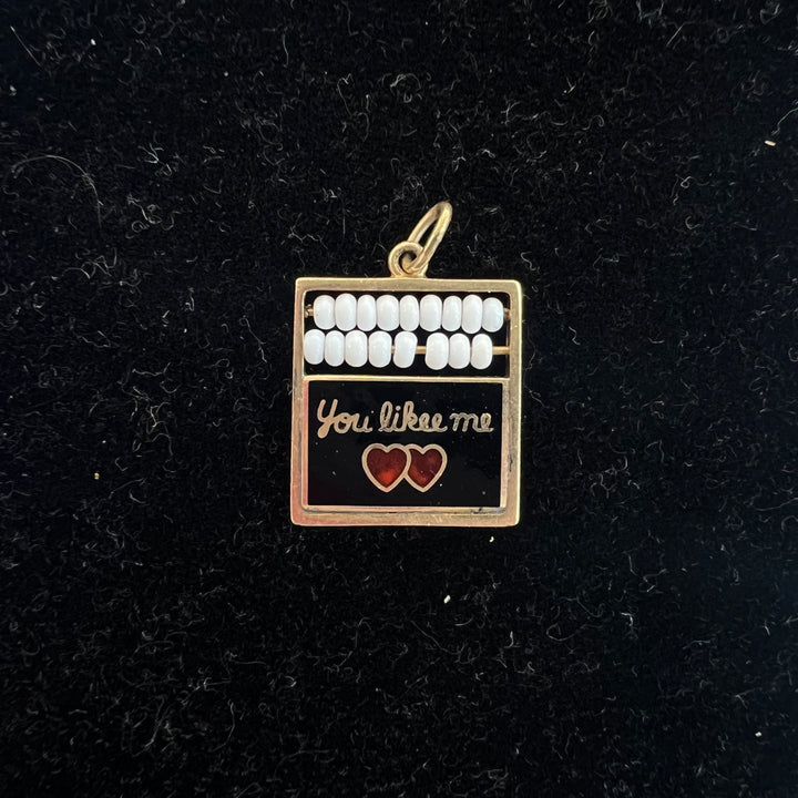 Vintage “I likee you, You likee me” Charm