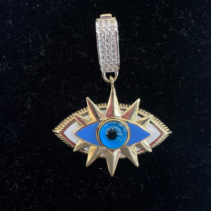 Jumbo Celestial Evil Eye Statement Charm
