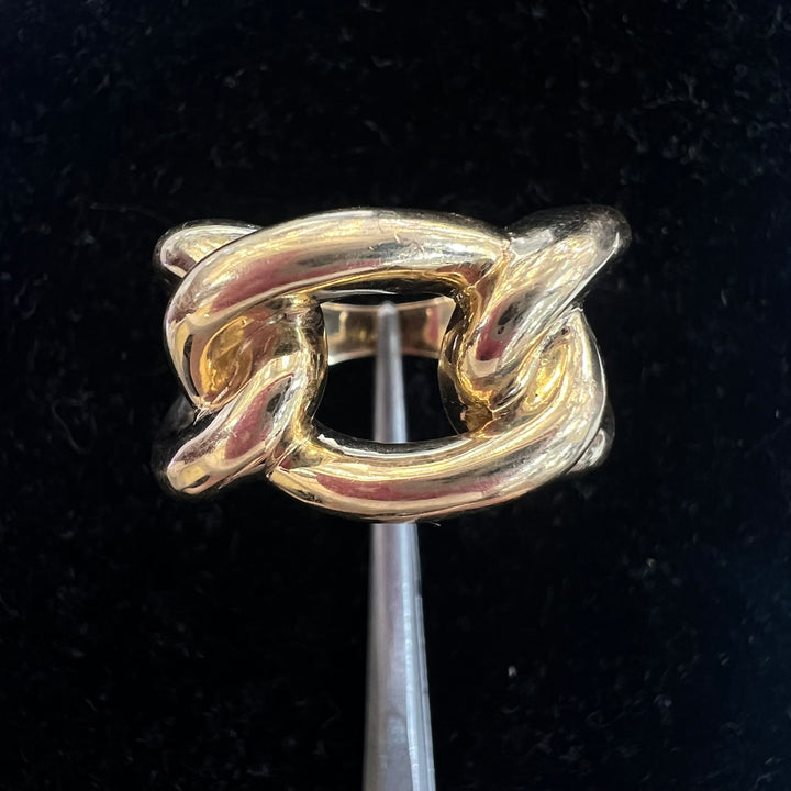 Statement Chain Link Ring