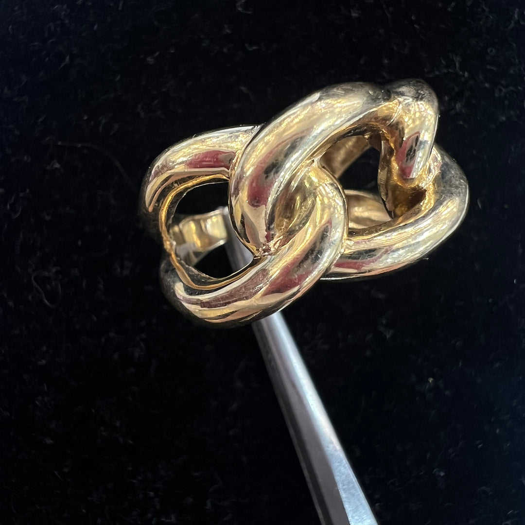 Statement Chain Link Ring