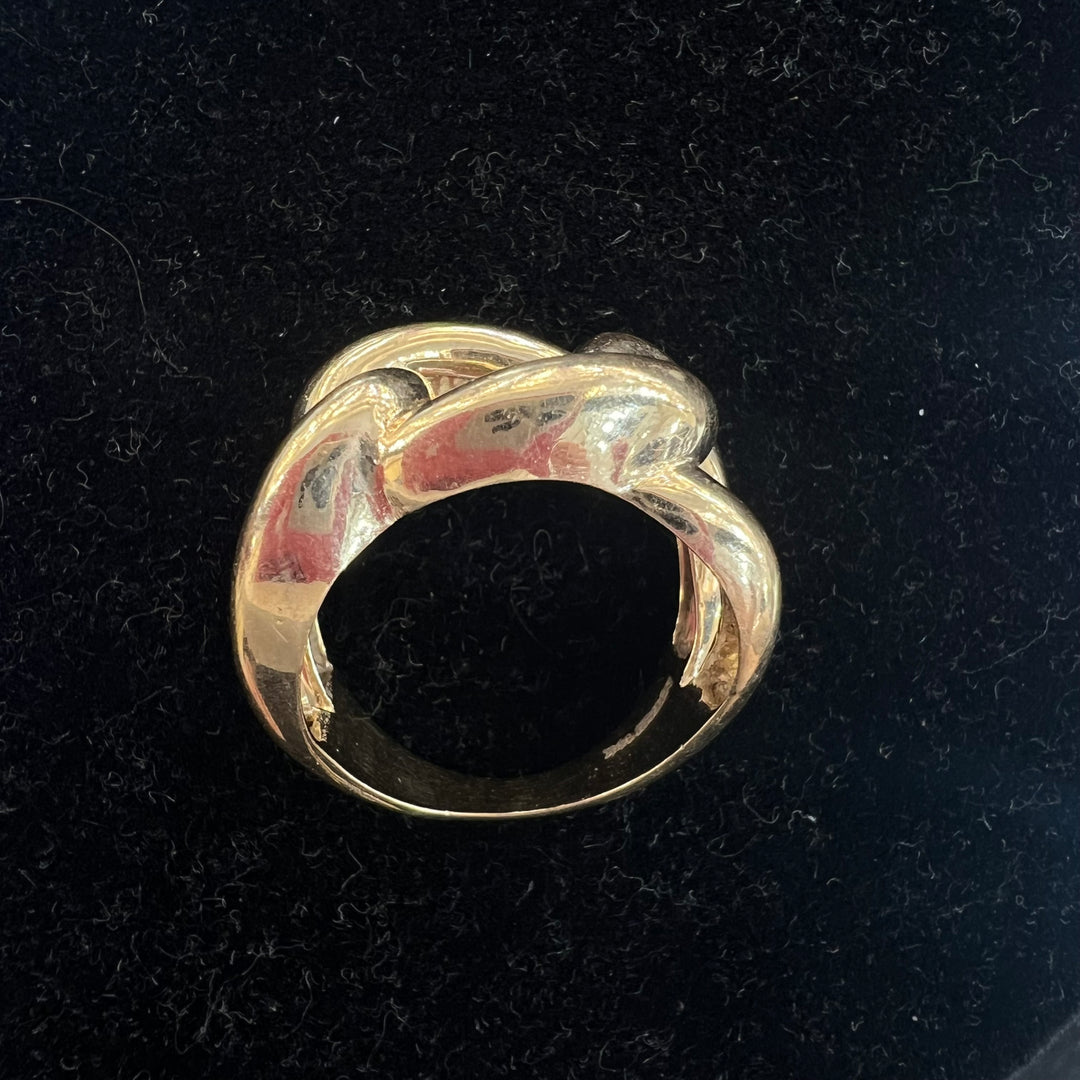 Statement Chain Link Ring