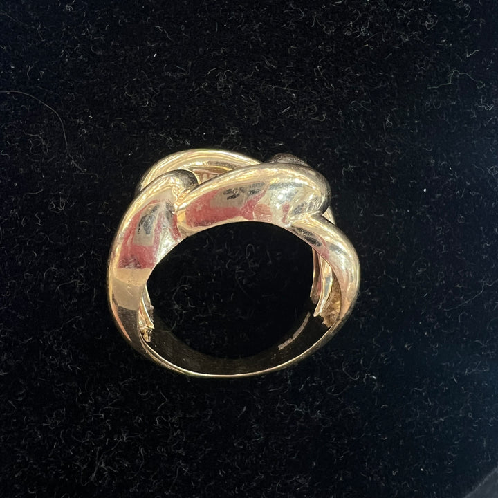 Statement Chain Link Ring