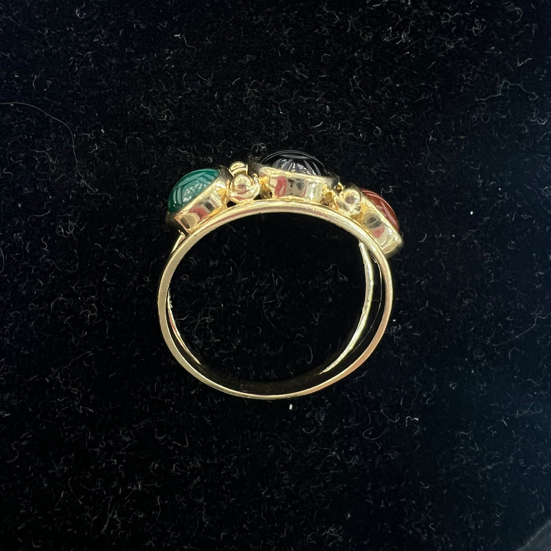 Cabochon Scarab Ring