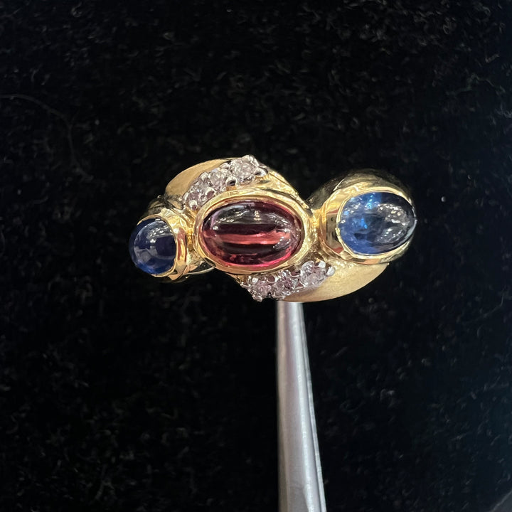 Cabochon Galaxy Ring