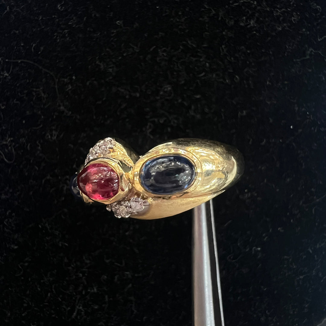 Cabochon Galaxy Ring