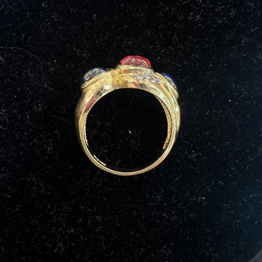 Cabochon Galaxy Ring