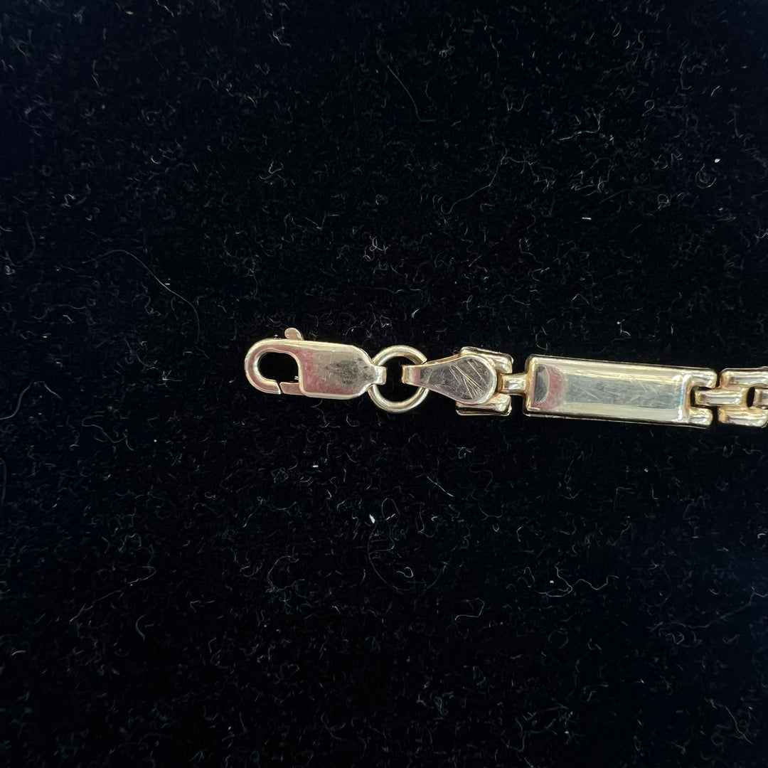 Opalescent Enamel Stampato Bracelet