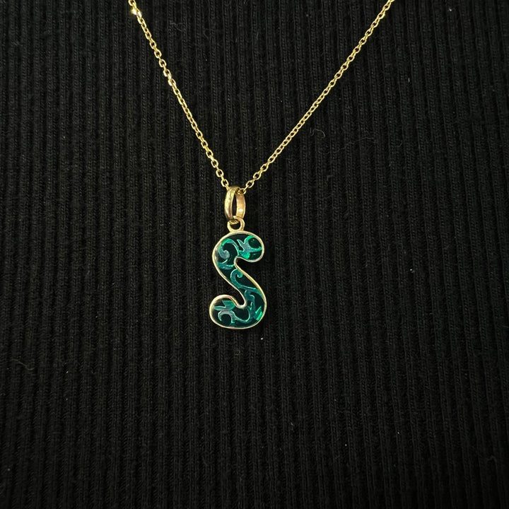 Stained Glass S Initial Charm