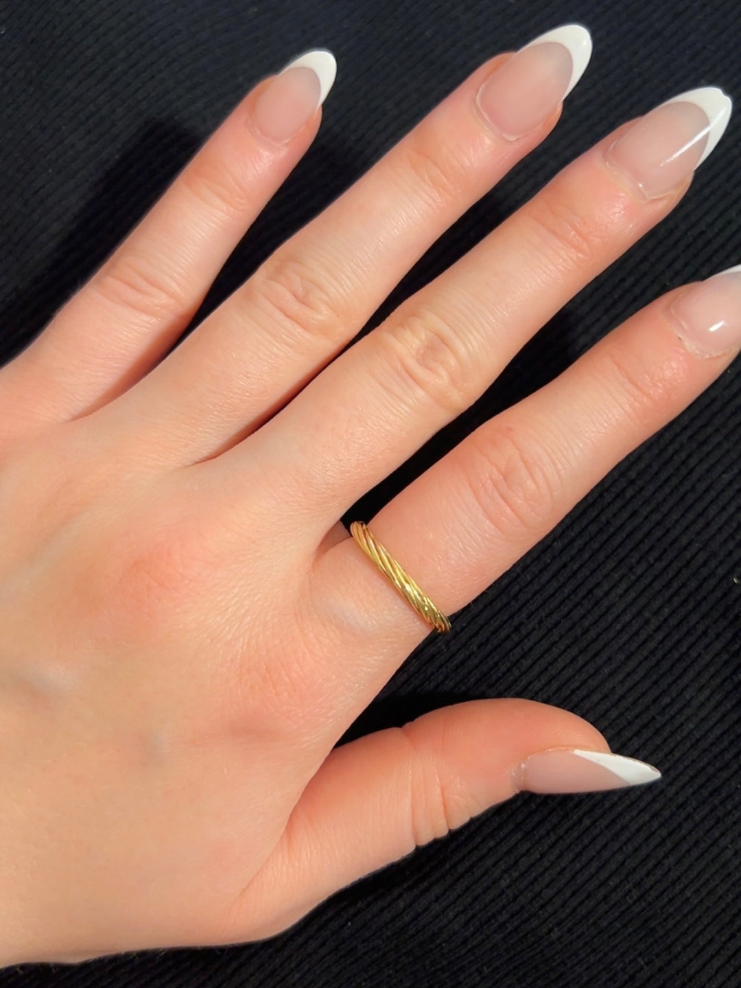 Vintage Style Twist Ring