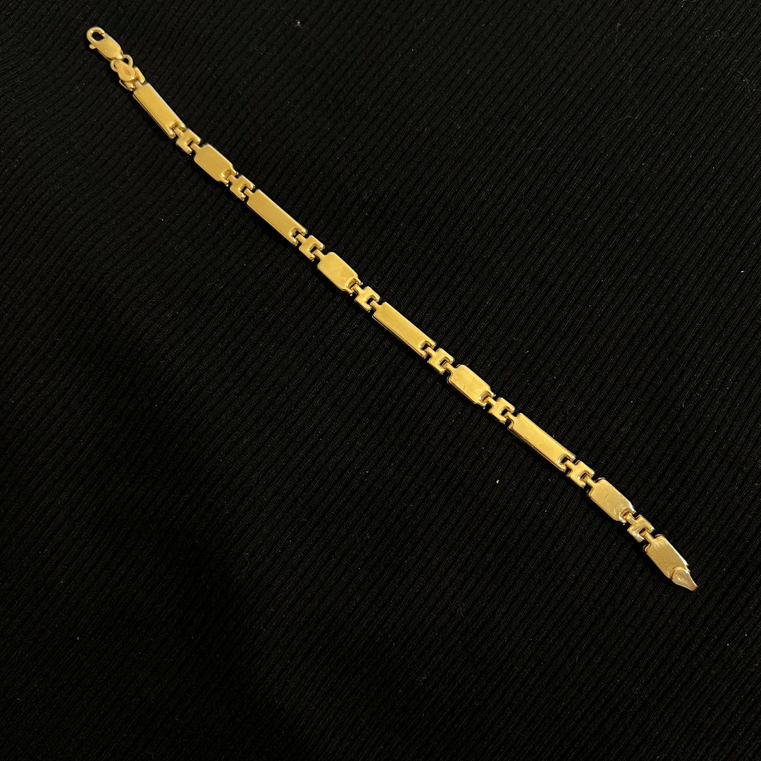 Opalescent Enamel Stampato Bracelet