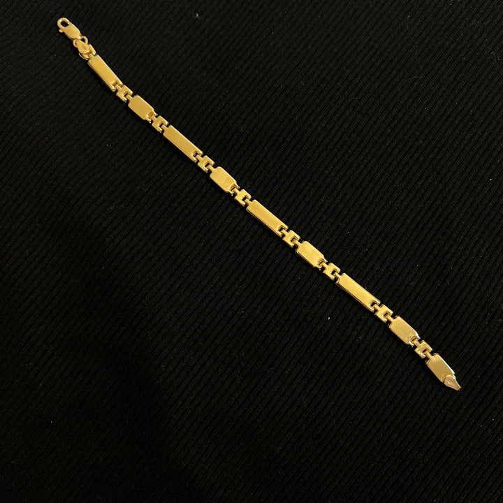 Opalescent Enamel Stampato Bracelet