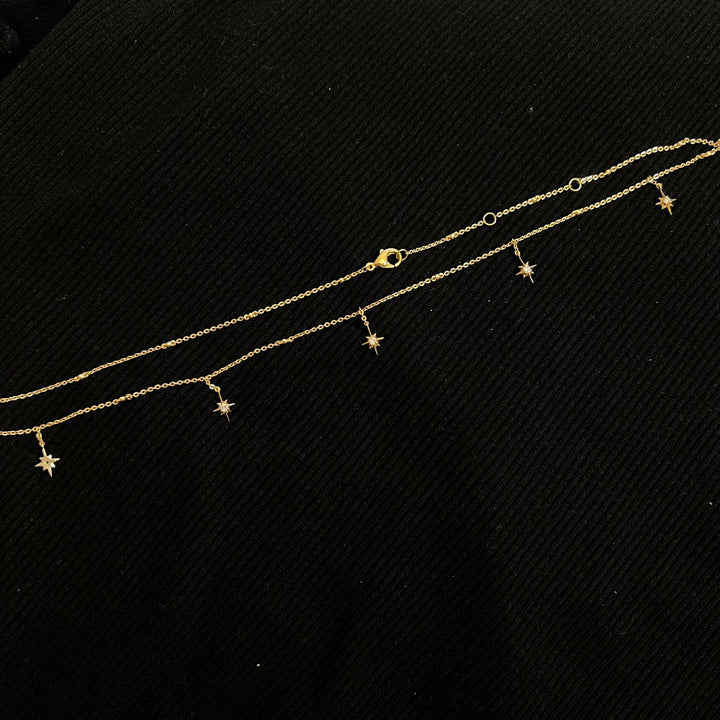Diamond Celestial Dangle Necklace