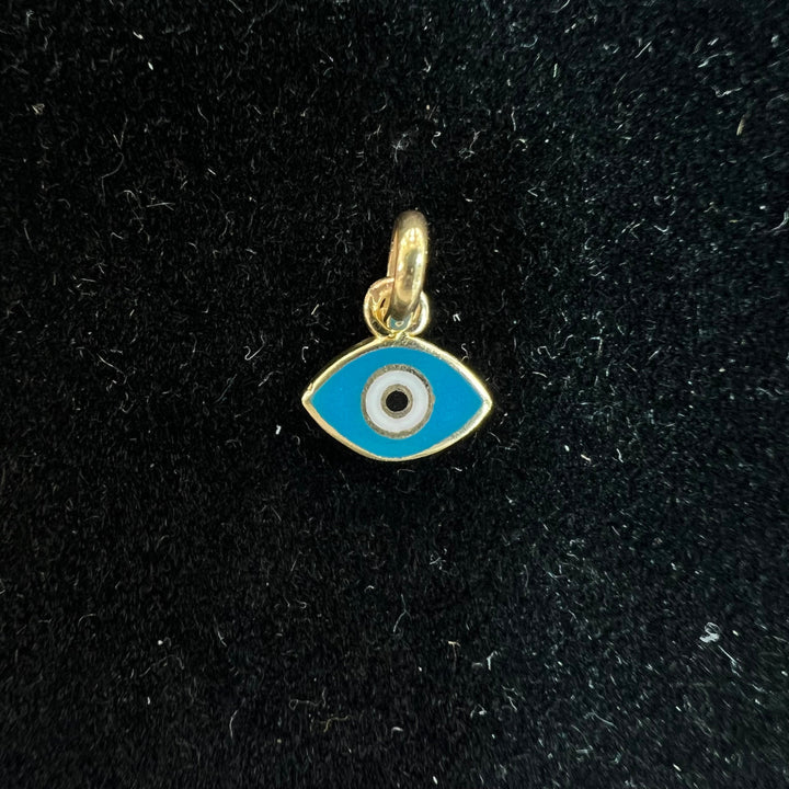 Turquoise Marquise Evil Eye Charm