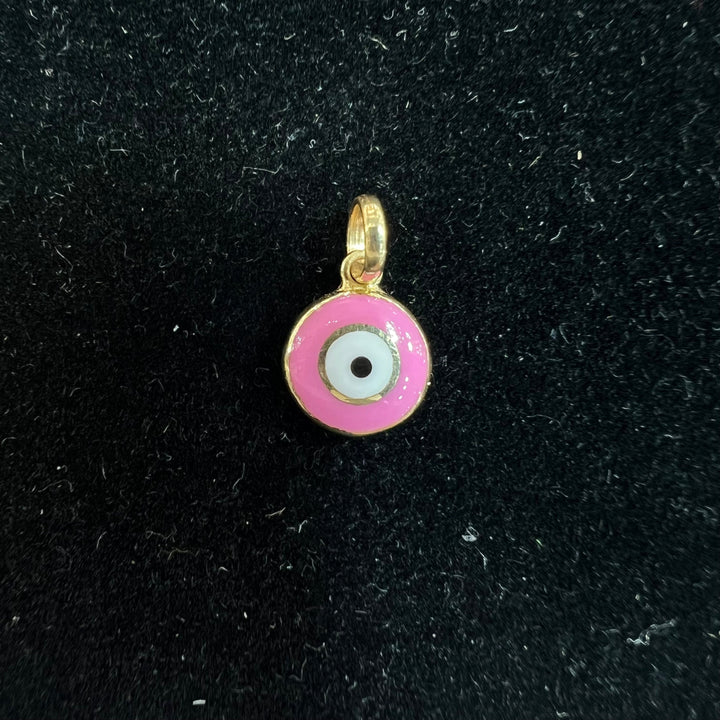 Classic Pink Evil Eye Charm