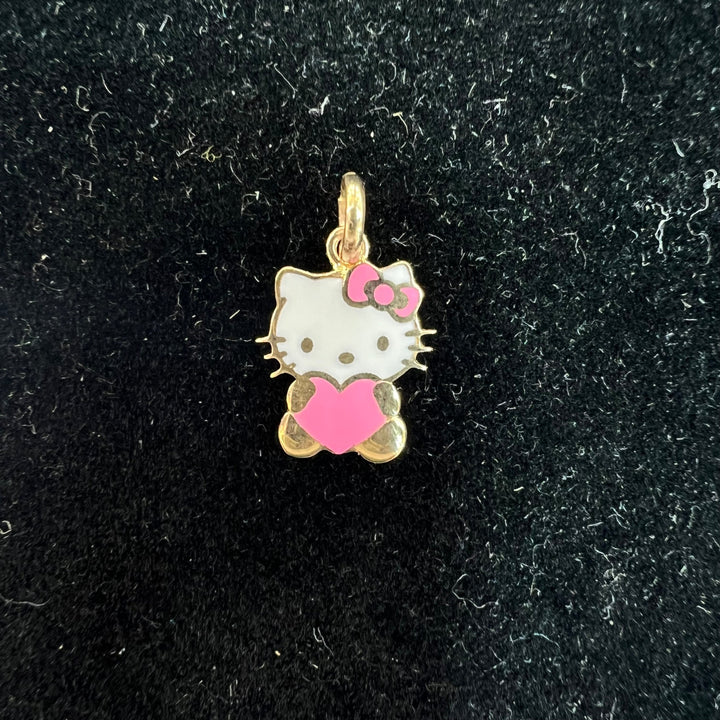 HK Pink Heart Charm