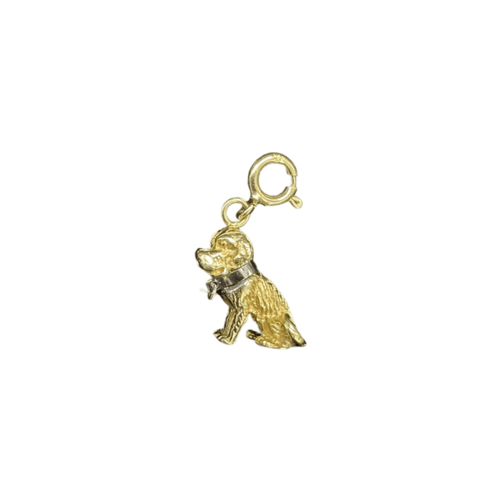 Designer Two-Tone Solid Dog Charm - Michelle the Jeweler