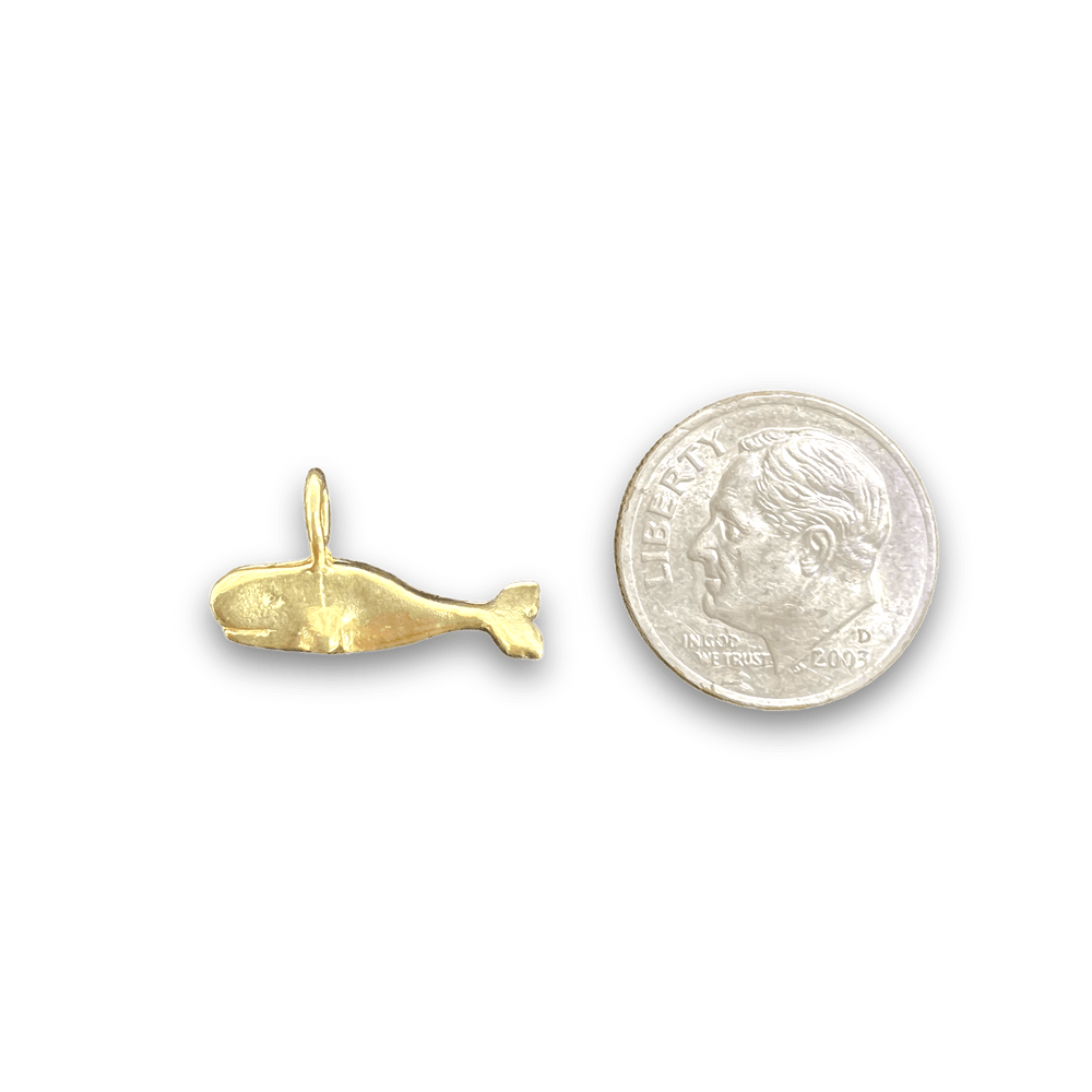 Detailed Whale Charm - Michelle the Jeweler