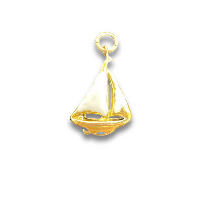 Enamel Sailboat Charm - Michelle the Jeweler