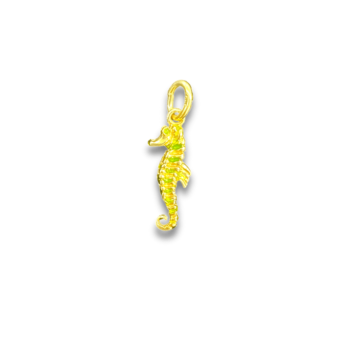 Enamel Seahorse Charm - Michelle the Jeweler