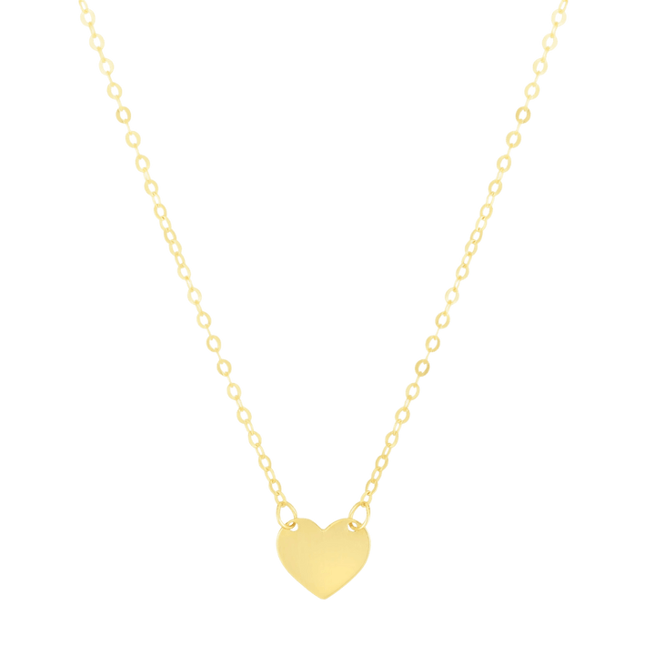 Mini ID Necklace (Bar or Heart) - Michelle the Jeweler