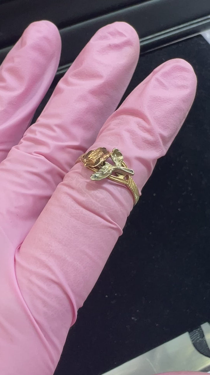 Tricolor Rose Ring