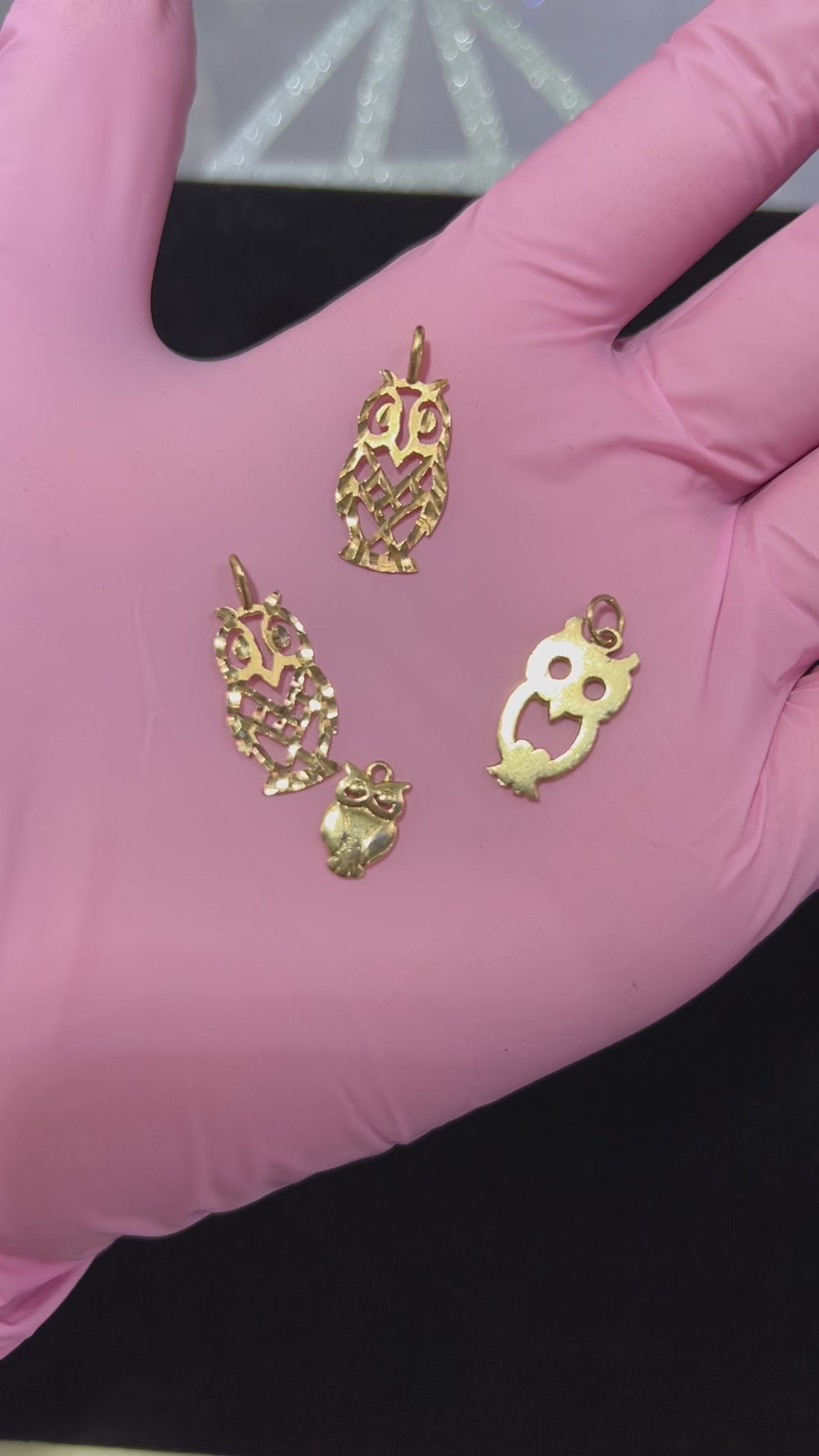 Owl Charms (3 versions)