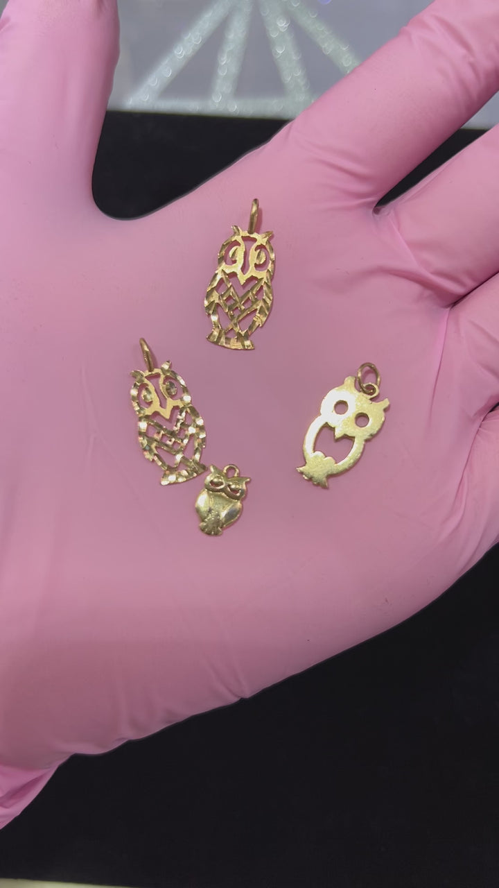 Owl Charms (3 versions)