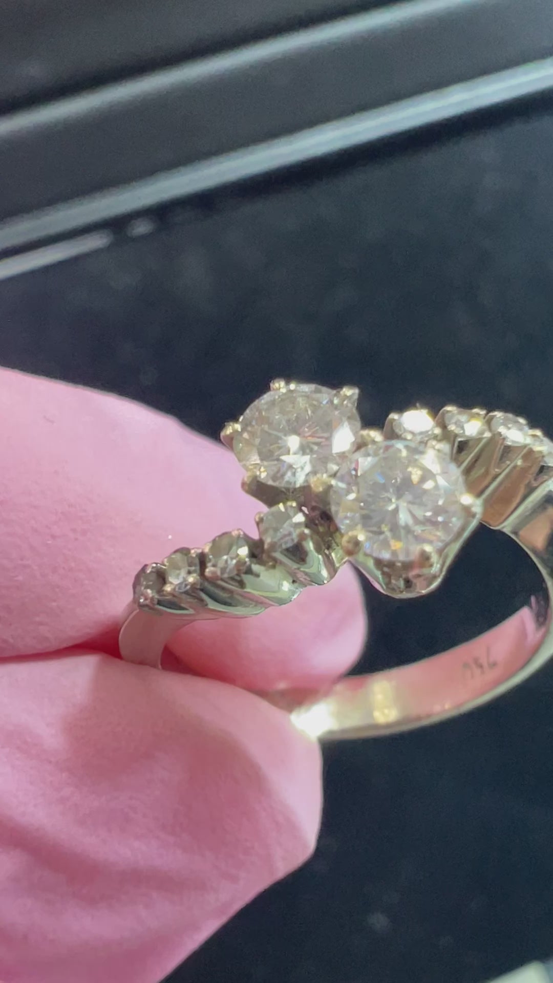 RARE “You and Me” Vintage Engagement Ring