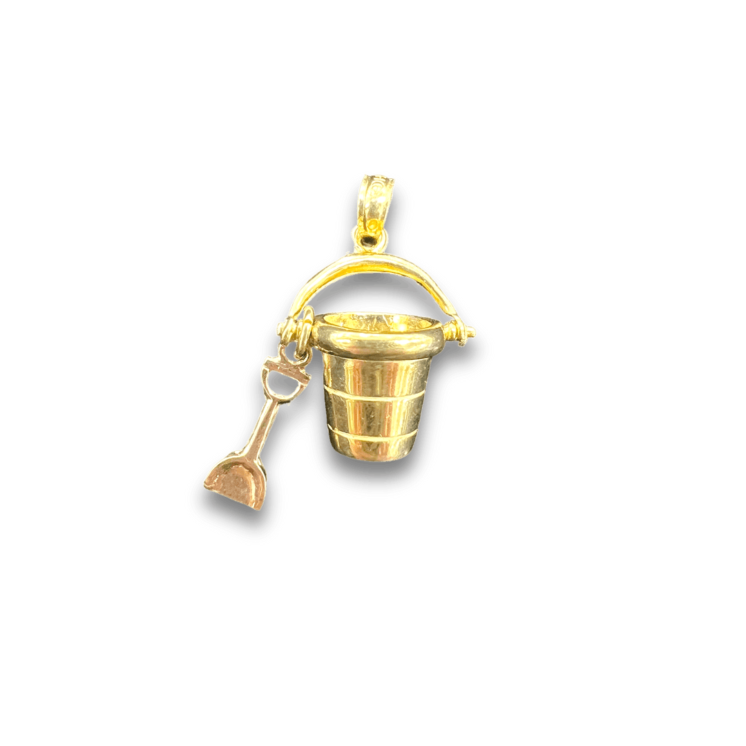 Sand Bucket and Shovel Charm - Michelle the Jeweler