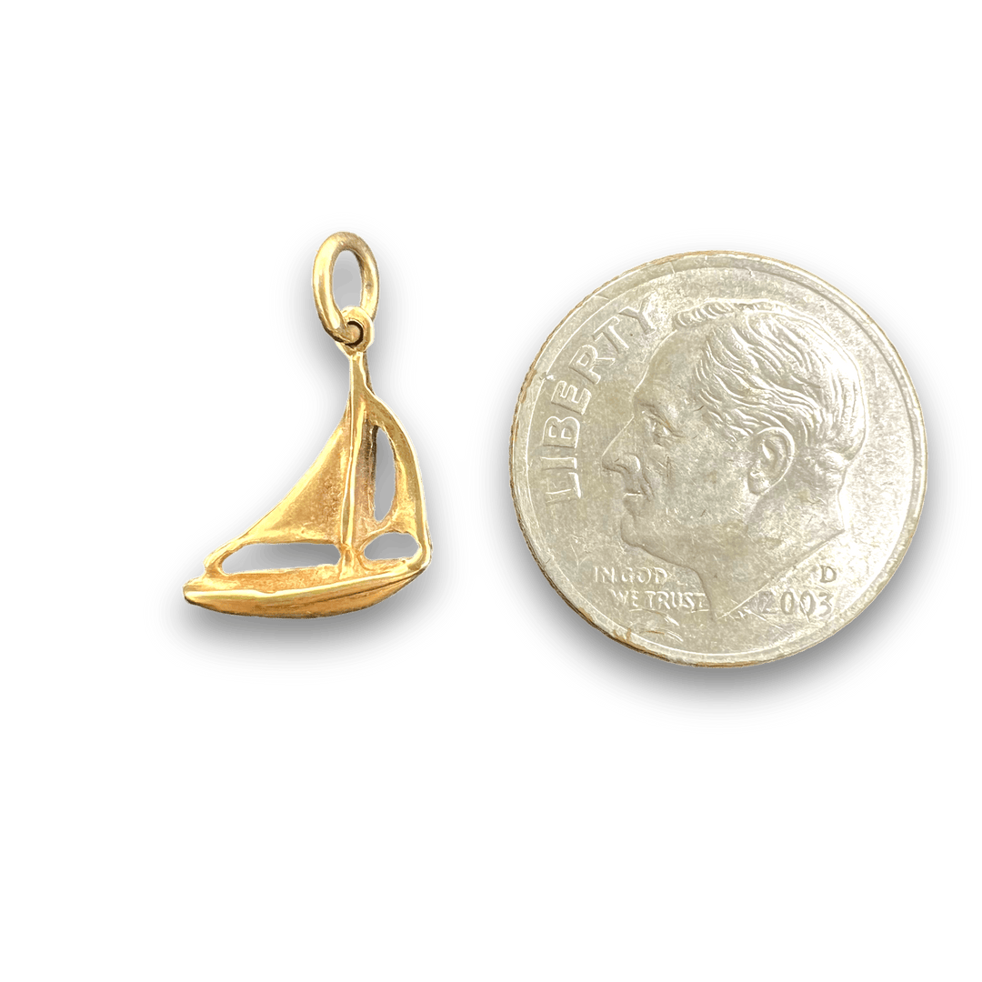 Small Sailboat Charm - Michelle the Jeweler