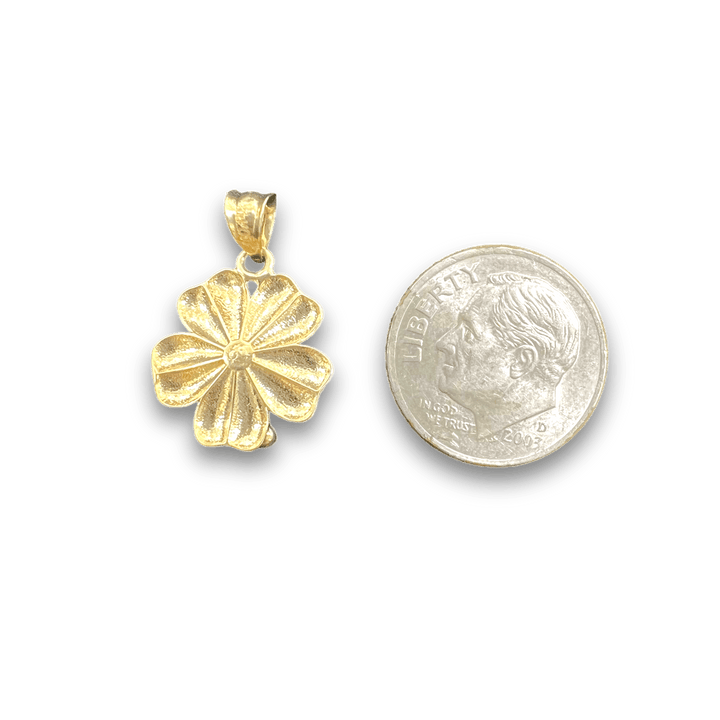 Two-Tone Hibiscus Charm (POPULAR) - Michelle the Jeweler