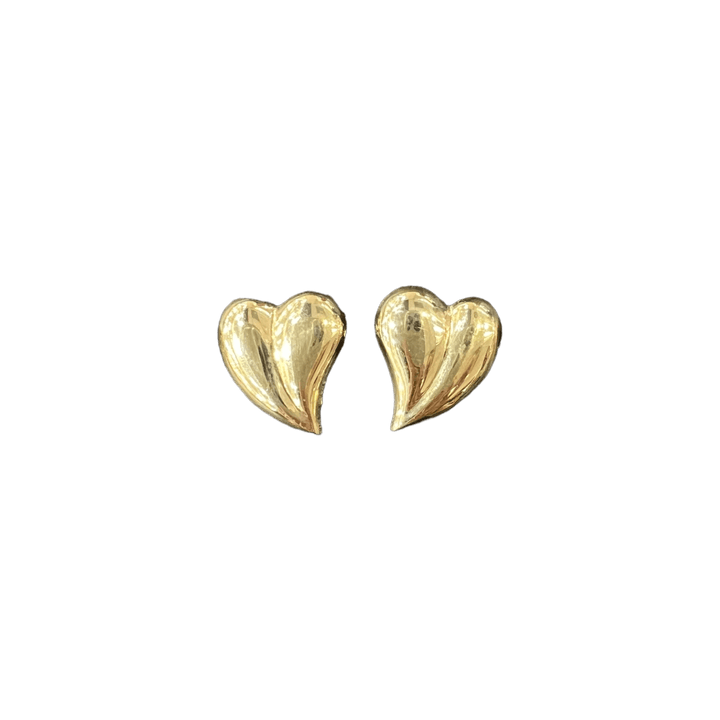 Funky Heart Studs - Michelle the Jeweler