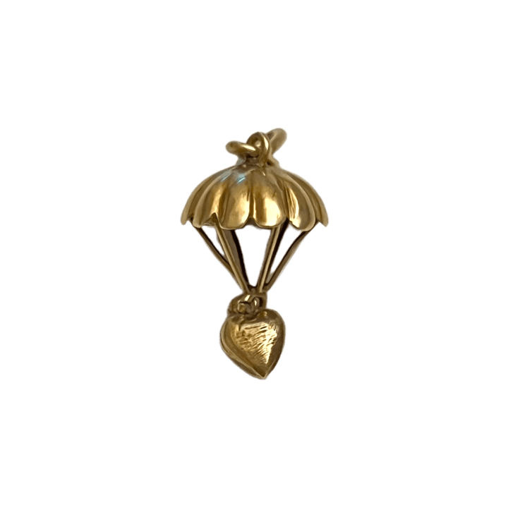 Heart Parachute Charm - Michelle the Jeweler 